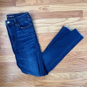 American Eagle Super Hi-Rise Jegging Crop size 10